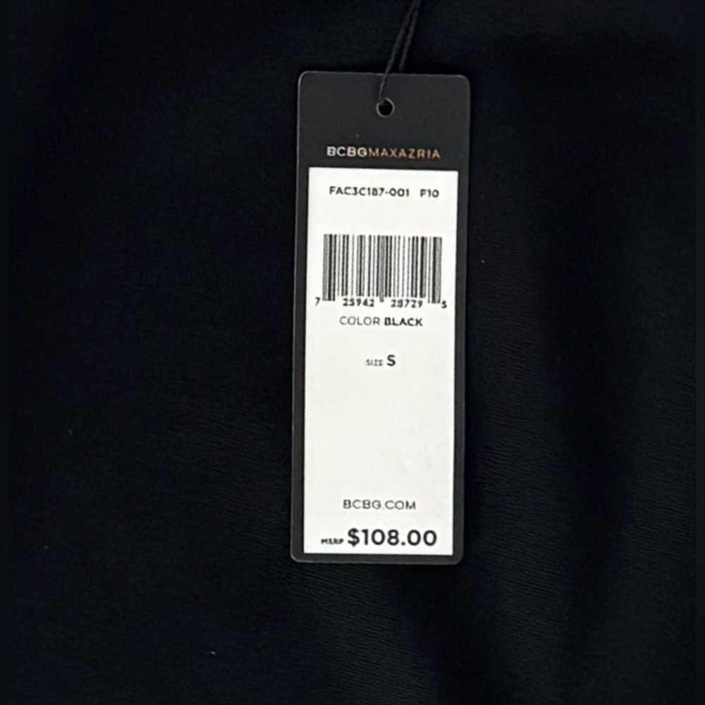 *NWT* - BCBG MaxAzria Black Pencil Skirt (Small) - Picture 4 of 9